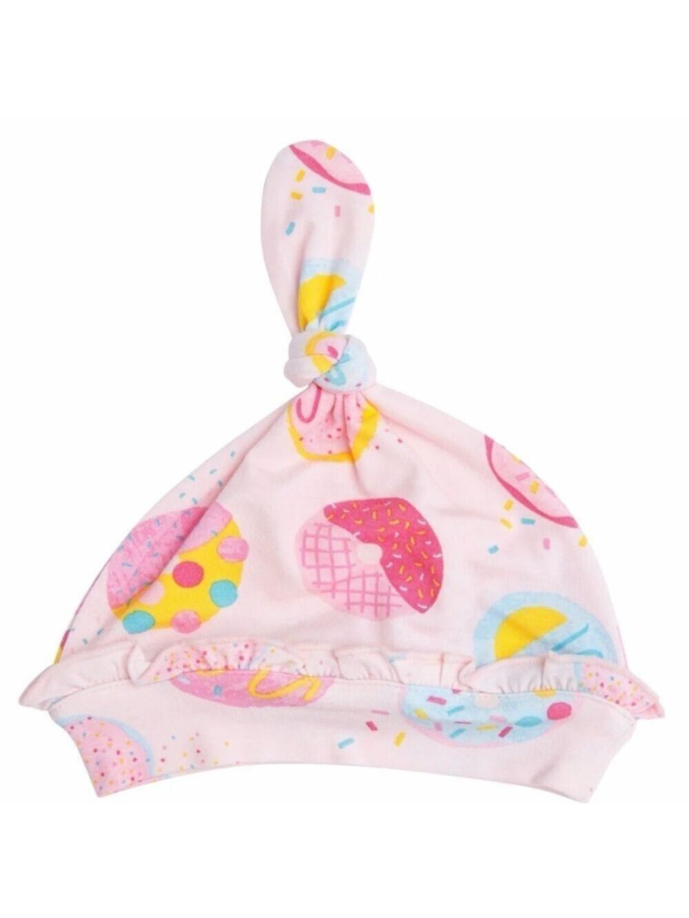 Angel Dear Pink Donut Pattern Kids Hat
